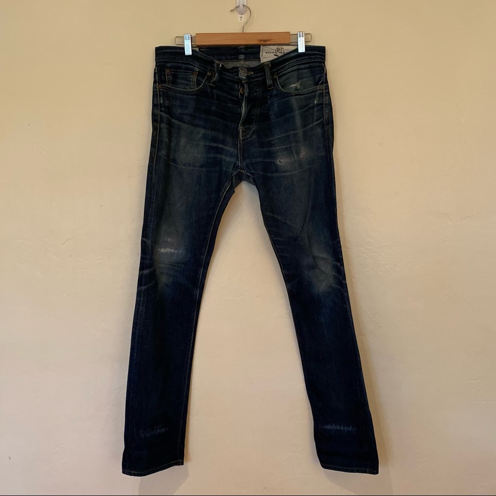 Rogue Territory Stanton 14.5oz denim.